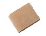 Soft Beige Genuine Leather Wallet for Men