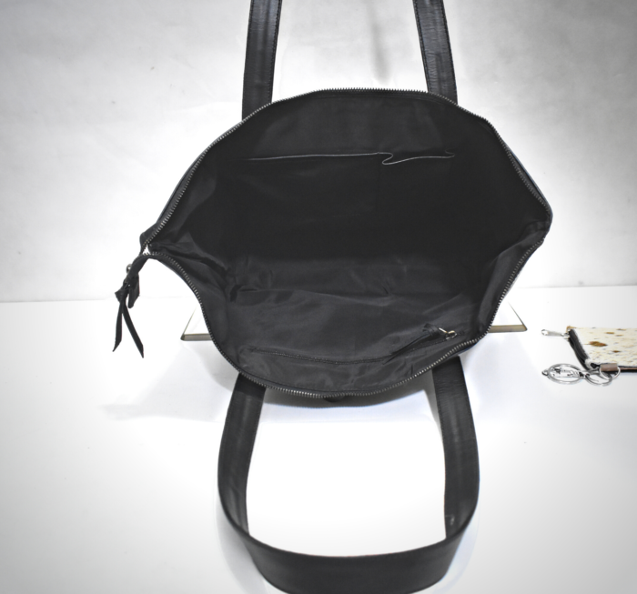 "Stylish Leather Tote Bag with Tassel - Perfect Gift for Her" - Image 10