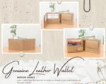 Soft Beige Genuine Leather Wallet for Men - Image 7