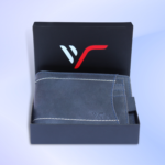 Viby Genuine Leather Wallet for Men with RFID Blocking (Blue) - Image 5