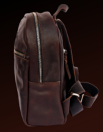Men's Backpack in Vintage hunterLeather - Image 4